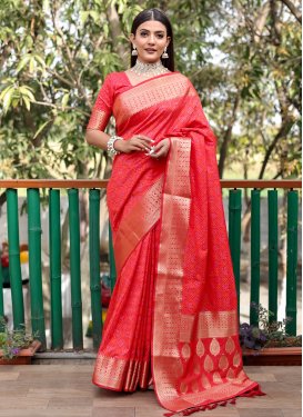 Patola Silk Designer Contemporary Saree For Ceremonial