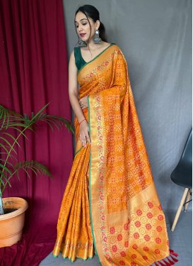 Designer Contemporary Saree For Ceremonial