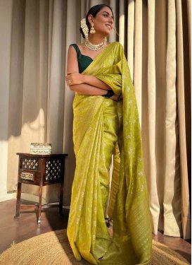 Woven Work Designer Contemporary Saree