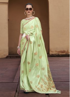 Satin Silk Traditional Designer Saree