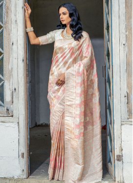 Banarasi Silk Woven Work Designer Traditional Saree