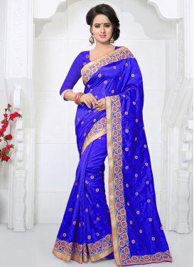 Embroidered Work Classic Saree