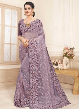 Net Trendy Classic Saree For Party