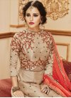 Embroidered Work Silk Trendy Designer Salwar Suit - 2