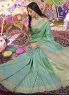 Brocade Traditional Designer Saree For Festival - 3