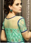 Aristocratic  Embroidered Work Faux Georgette Asymmetrical Designer Suit For Festival - 1
