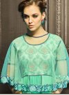 Aristocratic  Embroidered Work Faux Georgette Asymmetrical Designer Suit For Festival - 2