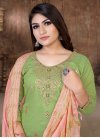 Chanderi Silk Trendy Patiala Salwar Kameez - 1
