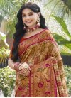 Woven Work Kanjivaram Silk Trendy Classic Saree - 1