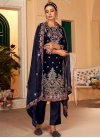 Faux Georgette Pant Style Pakistani Salwar Kameez - 3