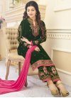 Ayesha Takia Embroidered Work Pant Style Classic Salwar Suit - 1