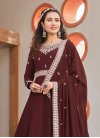 Faux Georgette Floor Length Anarkali Salwar Suit For Ceremonial - 1