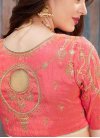 Silk Embroidered Work Trendy Saree - 2