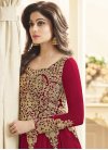 Shamita Shetty Faux Georgette Trendy Designer Salwar Kameez - 1