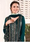 Faux Georgette Pakistani Salwar Kameez For Ceremonial - 1