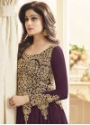 Shamita Shetty Faux Georgette Floor Length Designer Salwar Suit - 1