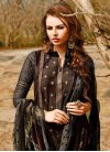 Cotton Satin Pant Style Pakistani Salwar Suit For Ceremonial - 1