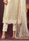 Net Pant Style Designer Salwar Suit - 1