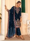 Beads Work Pant Style Pakistani Salwar Suit - 2