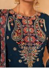 Beads Work Pant Style Pakistani Salwar Suit - 3
