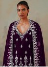 Embroidered Work Designer Palazzo Salwar Suit - 1