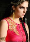 Beige Embroidered Work Long Length Anarkali Salwar Suit - 1