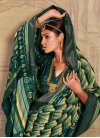 Tussar Silk Designer Contemporary Saree - 2