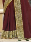 Vichitra Silk Trendy Classic Saree - 3