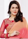 Masterly Faux Georgette Trendy Classic Saree For Festival - 1