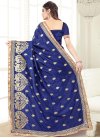 Embroidered Work Contemporary Style Saree - 2