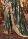 Tussar Silk Designer Contemporary Saree For Ceremonial - 2