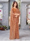 Faux Georgette Trendy Classic Saree For Casual - 2