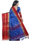 Thread Work Classic Saree For Casual - 1