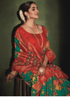 Digital Print Work Tussar Silk Traditional Designer Saree - 1