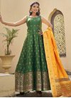 Woven Work Readymade Classic Gown - 3