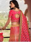 Peach and Rose Pink Trendy Designer Lehenga Choli For Bridal - 2