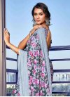 Digital Print Work Georgette Trendy Classic Saree For Casual - 1