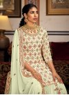 Embroidered Work Sharara Salwar Suit - 3