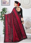 Embroidered Work Fancy Fabric Designer Traditional Saree - 2