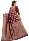 Thread Work Contemporary Style Saree For Ceremonial - 1