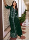 Embroidered Work Georgette Long Length Trendy Salwar Suit - 1