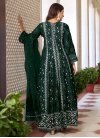Embroidered Work Georgette Long Length Trendy Salwar Suit - 3