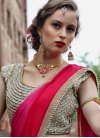 Grandiose Beads Work Chiffon Satin Traditional Designer Saree - 1