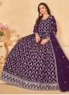 Georgette Embroidered Work Floor Length Anarkali Salwar Suit - 2
