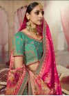 Banarasi Silk Designer A Line Lehenga Choli For Bridal - 2