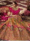 Banarasi Silk Designer A Line Lehenga Choli - 2