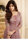 Shilpa Shetty Trendy Straight Suit For Ceremonial - 1