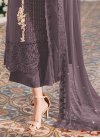 Georgette Pakistani Straight Salwar Suit - 3