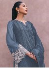 Georgette Pant Style Pakistani Salwar Suit - 1