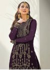 Faux Georgette Pant Style Pakistani Salwar Suit For Festival - 1